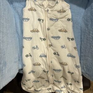 Carter's Cream Sleep Sack with Vehicle Print